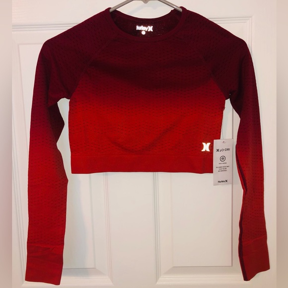 Hurley Tops - Hurley sweat wicking long sleeve shirt (XS)